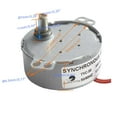 thumbnail image 2 of CHANCS Synchronous Motor TYC-50 24V AC 1/1.2RPM CW 4W Small Electric Motor Turntable Gear Box for Cat Litter Box Bottom Tray, 2 of 7