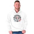 thumbnail image 4 of Patriotic Vintage American Mechanic Unisex Plus Fleece Graphic Sweatshirt Brisco Brands 4X, 4 of 6