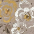 thumbnail image 3 of Pela 15x15 Black Modern Framed Museum Art Print Titled - Brushed Petals III Gold, 3 of 5