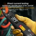 thumbnail image 3 of 3in1 Handheld Digital Multimeter Clamp Ammeter Electric Test Pen LCD Color Display Handheld Multimeter 6000, 3 of 8