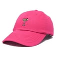 thumbnail image 5 of Dalix Espresso Martini Embroidered Cap Cotton Baseball Cute Cool Dad Hat Womens in Hot Pink, 5 of 5