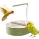 thumbnail image 1 of Baño automático para periquitos, ducha para pájaros, fuente para jilgueros, fácil instalar, accesorios para pájaros medianos, baño para periquitos Estilo de línea verde, 1 of 8