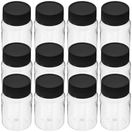 MUSEYA sample vials for lab Sampling Bottles Plastic 12