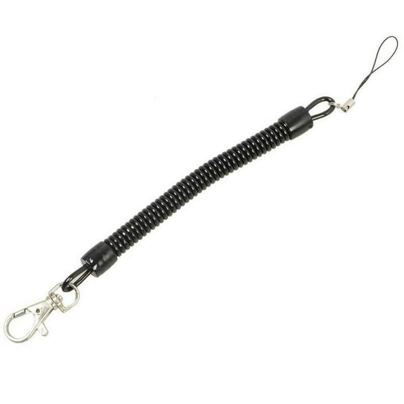 Practical Retractable Plastic Elastic Rope Key Outdoor Gear Phone Tools Camping Security Spring Keychain lost