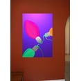 thumbnail image 2 of Wallhogs Pick Christmas Lights Wall Mural, 2 of 2