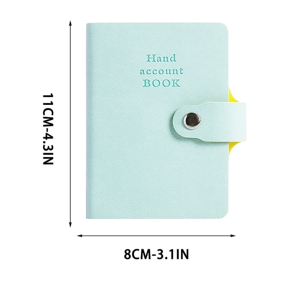 A7 Portable Mini Pocket Notebook, Small Paper Notepad for Journaling, Note Taking and Sketching, 1 Pack