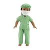 "18 Inch Dolls Clothes Hospital Doctor Nurse Scrubs Outfit | Clothing Fits 18"" American Girl | Includes Doll Accessories"