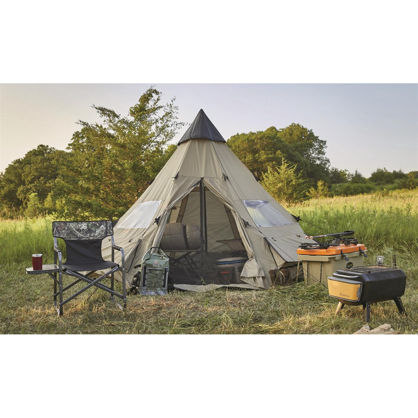 Guide Gear 14' x 14' Teepee Tent