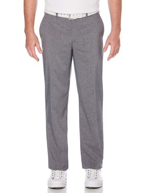 Ben Hogan Big Men's active flex golf pant, performance flat-front with 4-way stretch