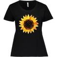 thumbnail image 3 of Inktastic Summer Sunflower Women's Plus Size T-Shirt, 3 of 5