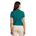 thumbnail image 2 of Port Authority Polo (L500) Teal Green, XL, 2 of 2