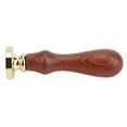 thumbnail image 1 of Cera de sellado de madera, 1 pieza Cera de sellado de madera retro Cera de sellado Sello de sellado Rendimiento potente, 1 of 11