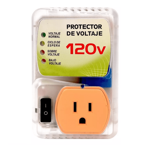 Protector De Voltaje JM2480 120v 2400w Supresor Electrodomesticos Color Blanco Picool