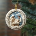 thumbnail image 3 of Tyidzon Christmas Tree Decorations Nativity Scene Ornaments, Birth of Jesus Decor Gifts, Nativity Christmas Ornaments for Christian, Family, 3 of 5