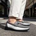 thumbnail image 5 of Willtoo Mens Round Toe Loafers Slip On Casual Dress Shoes with Metal Horsebit Lightweight Daily Business Non Slip Walking Shoes, 5 of 5