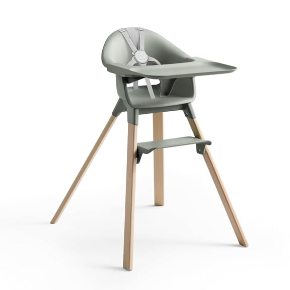 Stokke Clikk High Chair, Includes Tray Harness, Glacier Green