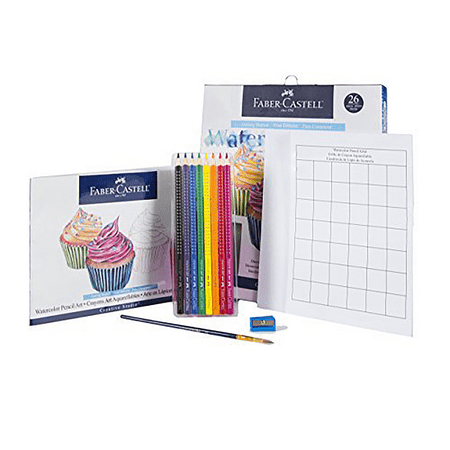 Faber-Castell, Watercolor Pencils Set, Getting Started Watercolor, 26 Pieces, Beginner Art Set
