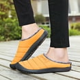 thumbnail image 6 of Womens Mens House Slippers Slip on Snow Winter Warm Fully Fur Lined Slippers Indoor Outdoor Shoes, 6 of 7