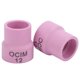 thumbnail image 5 of Juego de vasos de soldadura de cerámica, accesorios rojos 12# para herramienta de soldadura refrigerada por aire WP-17/18/26, 5 of 5