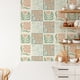 thumbnail image 3 of Cateissary 10 piezas de azulejos de cocina de PVC con diseño de flores beige, fáciles de despegar y pegar, autoadhesivos. Decoración del hogar, 3 of 6