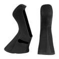 thumbnail image 1 of 2 fundas protectoras para frenos y cambios de bicicleta de carretera, color negro. Funda antideslizante de silicona para manetas de freno y cambio de, 1 of 8