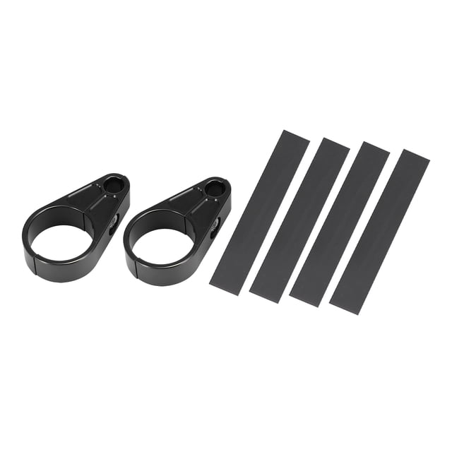 Abrazadera Universal para Línea de Freno Trasero de Motocicleta ATV Negro Unique Bargains
