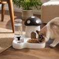 thumbnail image 5 of Cottage Style Pet Feeder Water Dispenser Food Storage Sealed Auto Refill for Cats Dogs Small Pets Indoor Feeding Station Cute Decor, 5 of 7