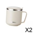 thumbnail image 1 of Tazas de café,Taza de café de acero inoxidable 304,Taza de agua con aislamiento térmico Tazas para beber,Vasos de metal Botella de agua con báscula,Taza de café,té,taza de café para, 1 of 10
