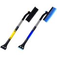 thumbnail image 2 of Ice Scraper Car Snow Brush Retractable Snow Removal Shovel with Foam Grip for Windshield Blue, 2 of 8