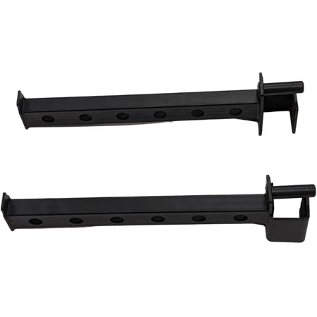 HulkFit Multi-Function Power Cage Rack Crossfit Attachments  J-Hooks  Dip Bars  Weight Plate Holders  T-Bar Row Platform  Barbell Clamp Collars  Hangers and Others (Dip Bars  Straight)