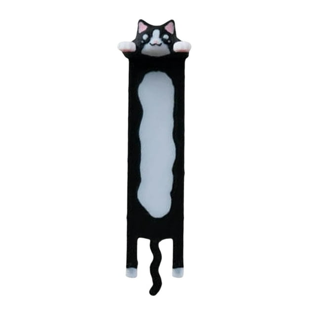 Porte-Page Chat Suspendu Adorable pour Lecteurs Idée de Livre Original pour Tous Âges avec Six Designs Félins Uniques en Polyester Léger et Durable Accessoire d'Artisanat