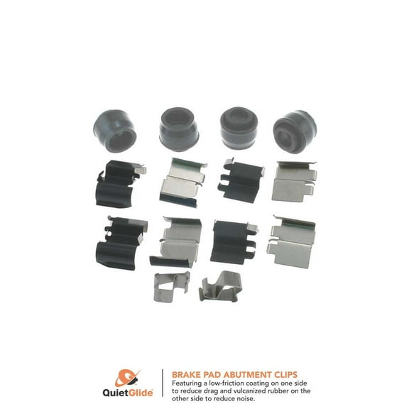 carlson 13347Q Front Disc Brake Hardware Kit