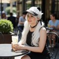 thumbnail image 7 of Slccxzc Black Sweet Baseball Cap Kawaii Cat Ear Hats Lolita Style Fashion Caps Summer Sun Hat, 7 of 7