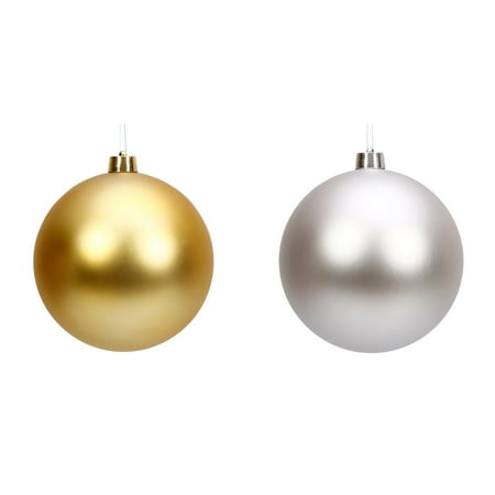 

DBYLXMN Christmas Door Decorations Hanging 8 Inches Shatterproof Large Candy Gold Christmas Decoration Christmas Holiday Decoration To Create A Holiday Atmosphere