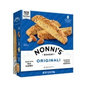 Nonni's, Originali Biscotti, Almond Cookie, 5.52 oz (156g), 8 Ct, Individually Wrapped & Ready to Eat