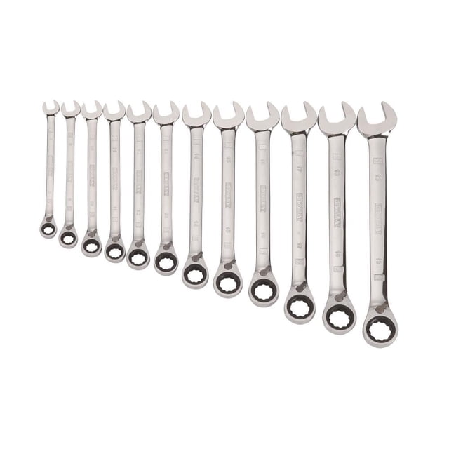 Juego de llaves de trinquete DEWALT DWMT19230, 12 piezas métricas