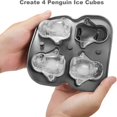thumbnail image 5 of 3D Cat Ice Cube Mold Fun Shapes, Cat Lover Gifts for Women & Cat Mom, Cute Large Craft Ice Mold, Big Cat Ice Cube Trays for Whiskey Cocktails Bourbon, 5 of 5