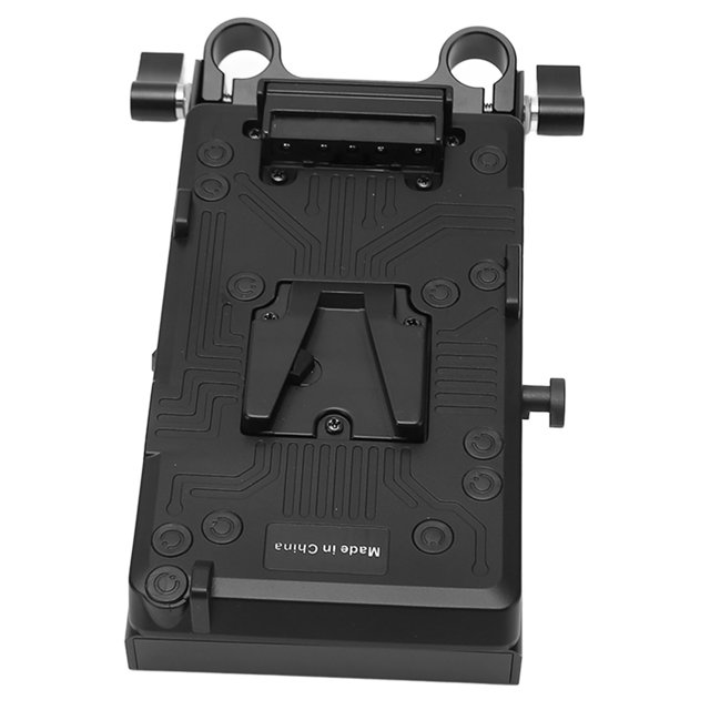 Adaptador De Batería De Montaje En V, Adaptador De Placa De Batería Con Bloqueo V, Práctico, Altamente Adaptable, Seguro Para Cámara