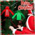thumbnail image 4 of 6PC Christmas Accessories Set Including 2 Holiday Doll Clothes Outfit, And 4 Doll Novelty Accessories For Kid (Roller Skates), 4 of 6