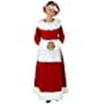 thumbnail image 3 of Costume Mrs. Claus pour Femmes Adulte Robe de Père Noël Bonnet Tablier TG, 3 of 12