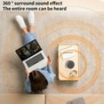 thumbnail image 5 of HOZVOMI Portable Outdoor Wireless Bluetooth Speaker with HiFi Stereo Sound, 500mAh Battery, 10m Range, Hands-Free Calling, IPX5 Waterproof - Perfect for Travel, Camping, Fitness, and Car Use, 5 of 9