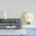 thumbnail image 2 of Pantalla De Lámpara De Pie Para Sala De Estar Y Reloj De Pared Silencioso De Dibujos Animados, Cubierta Decorativa Sencilla Para Cocina, Oficina, Decoración De Estilo Rústico., 2 of 8