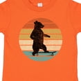 thumbnail image 4 of Inktastic Skateboard Bear Retro Sunset Boys or Girls Toddler T-Shirt, 4 of 5