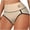 Beige, variant on Njagoc3 Women's High Waisted Sports Briefs - Moisture Wicking Underwear 1PC for Gym & Running