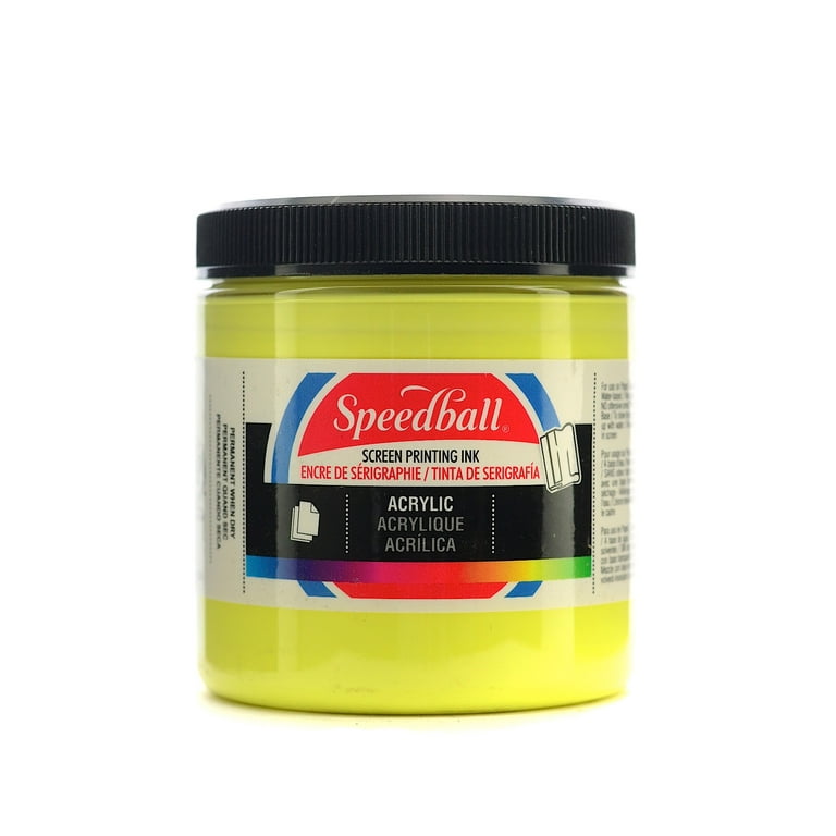 Speedball Acrylic Screen Printing Ink 8oz Orange