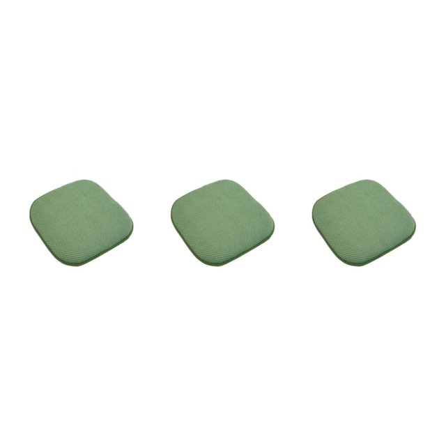 Cojín De Asiento Injueey con Algodón Viscoelástico para Un Confort Óptimo Cojín De Silla Suave Verde-B Type1 NO1