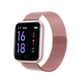 thumbnail image 2 of Reloj inteligente Reloj de medición de la presión arterial del ritmo cardíaco Reloj de pulsera con seguimiento de la condición del sueño deportivo, rosa Inevent EL002830-01B, 2 of 7