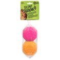 thumbnail image 1 of goDog Silent Squeaker Balls - Dog Toy, 1 of 5
