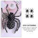 thumbnail image 5 of 4 piezas broche de araña grande Halloween Retro araña broche Pin Halloween araña ropa Decoración, 5 of 7