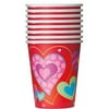 9oz I Heart Valentine Paper Cups, 8ct
